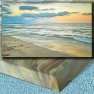 Toile Ocean Sunset 0735 Art
