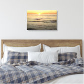 Toile Ocean Sunset Cape Cod Photographie Mur Art (Insitu(Chambre))