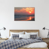 Toile Ocean Sunset - Oak Island, NC (Insitu(Chambre))
