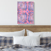 Toile Oceanic Geometry Abstract Wall Art (Insitu(Chambre))