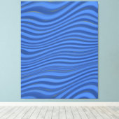 Toile Oceanic wave (Insitu (Plancher de Bois))