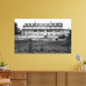 Toile Oceanlake, Oregon Vue de la maison Dorchester (Insitu(Salon))