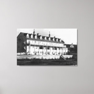 Toile Oceanlake, vue de l'Orégon de l'auberge de