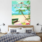 Toile Ocho Rios Jamaïque affiche voyage (Insitu(Chambre))
