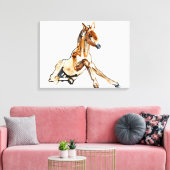 Toile Ochre Foal (Insitu(Salon))