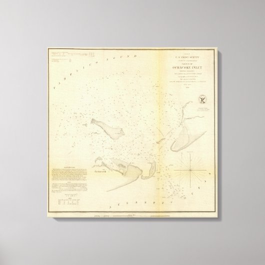 Toile Ocracoke Inlet, NC (Recto)