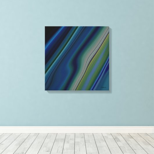 Toile October Rain (Insitu (Plancher de Bois))