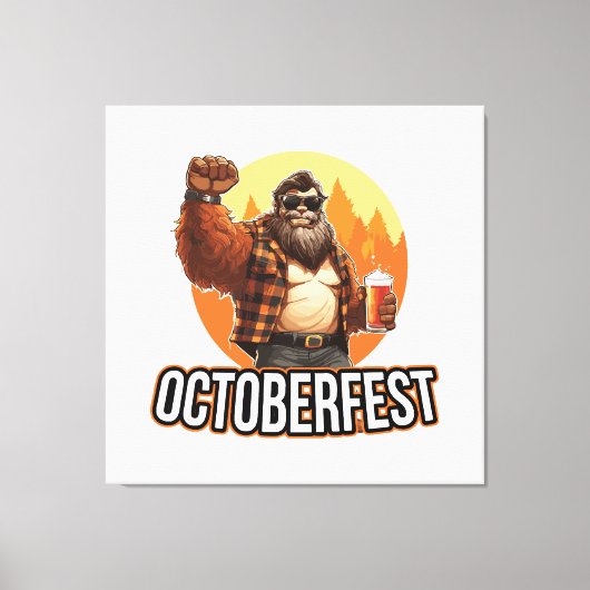 Toile Octobrefest Bigfoot (Recto)