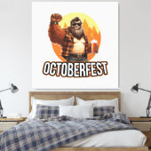 Toile Octobrefest Bigfoot (Insitu(Chambre))