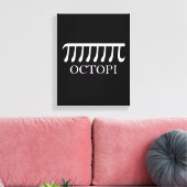 Toile Octopi - Funny Pi Octopus Math (Insitu(Salon))