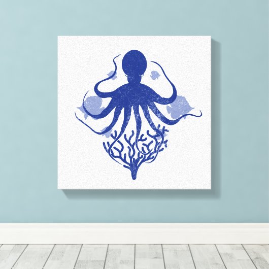 Toile octopus (Insitu (Plancher de Bois))