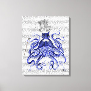 Toile Octopus À propos de la ville