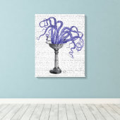 Toile Octopus dans l'évier (Insitu (Plancher de Bois))