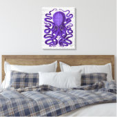 Toile Octopus pourpre (Insitu(Chambre))