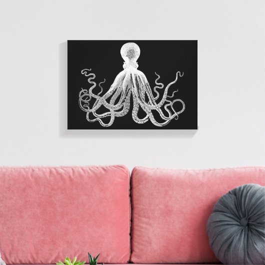 Toile Octopus vintage (Insitu(Salon))