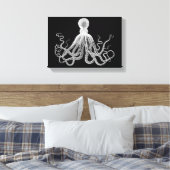 Toile Octopus vintage (Insitu(Chambre))