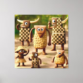 Toile Odd Friends - Poster du clan de l'outil de vérific (Recto)