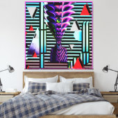 Toile Odd Tiki God at the Memphis Design Party (Insitu(Chambre))