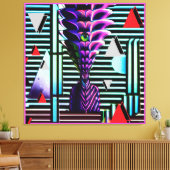 Toile Odd Tiki God at the Memphis Design Party (Insitu(Salon))