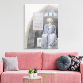 Toile Ode à l'adversité, design 37 de 'Les Poèmes de Tho (Insitu(Salon))