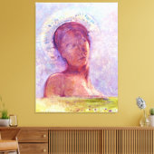 Toile Odilon Redon, les yeux clos 1889 (Insitu(Salon))
