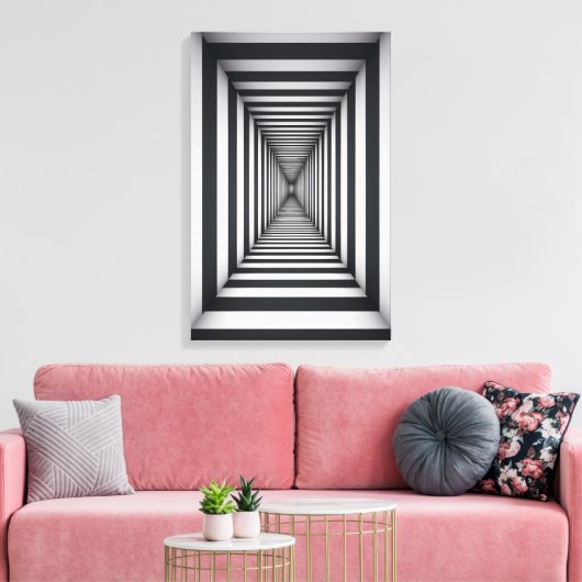 Toile Odyssée monochrome (Insitu(Salon))