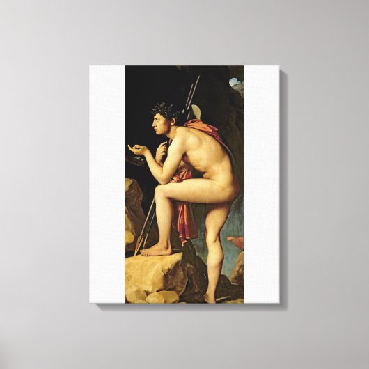Toile Oedipus et le Sphinx, 1808 (Recto)
