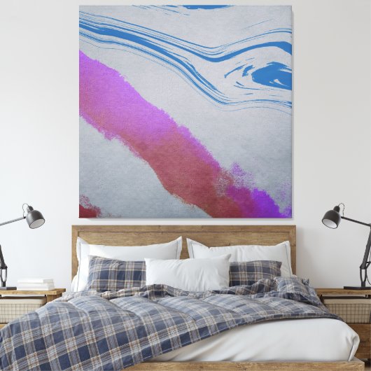 Toile Oeil bleu (Insitu(Chambre))