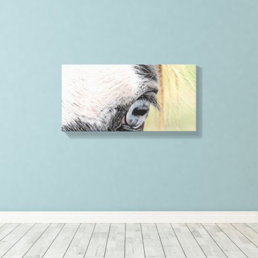 Toile Oeil bleu (Insitu (Plancher de Bois))