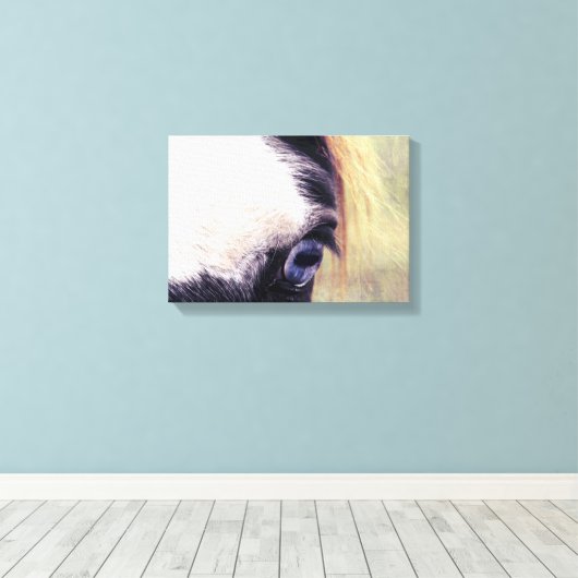 Toile Oeil bleu (Insitu (Plancher de Bois))