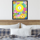 Toile OEil de la fleur (Insitu(Chambre))