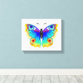 Toile Oeil de paon arc-en-ciel (Insitu (Plancher de Bois))