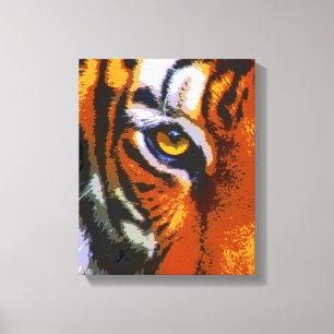 TOILE OEIL DE TIGRE