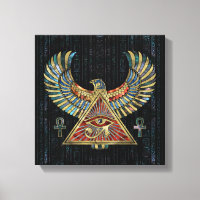 OEil d'Horus - Pierre de Wadjet et or