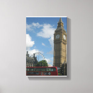Toile Oeil et Big Ben de Londres