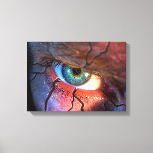 Toile Oeil fissuré (Recto)