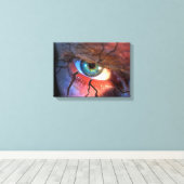 Toile Oeil fissuré (Insitu (Plancher de Bois))