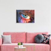 Toile Oeil fissuré (Insitu(Salon))