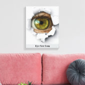 Toile Oeil Vous Voir (Insitu(Salon))