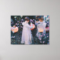 Œillet Lys Lys Rose John Singer Sargent Art