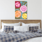 Toile Œillets fleurs (Insitu(Chambre))