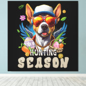 Toile Œuf de Pâques Cerf Saison de Chasse (Insitu (Plancher de Bois))