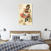 Toile Oeufs de fille avec poussins (Insitu(Chambre))