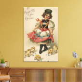 Toile Oeufs de fille avec poussins (Insitu(Salon))
