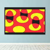 Toile Oeufs d'un démon - Ken Gage Art Abstrait (Insitu (Plancher de Bois))