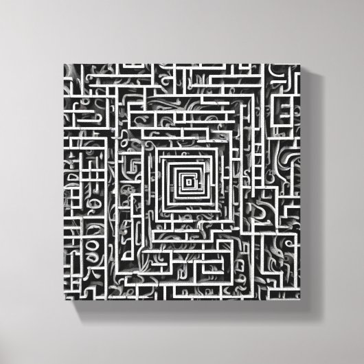 Toile OEuvre Abstraite (Recto)