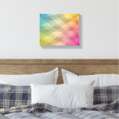 Toile Oeuvre Abstraite CMJN (Insitu(Chambre))