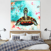 Toile Oeuvre Abstraite de tortue (Insitu(Chambre))