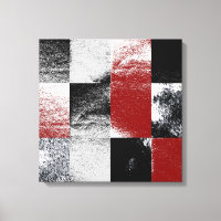 Oeuvre Abstraite en pierre noire noire