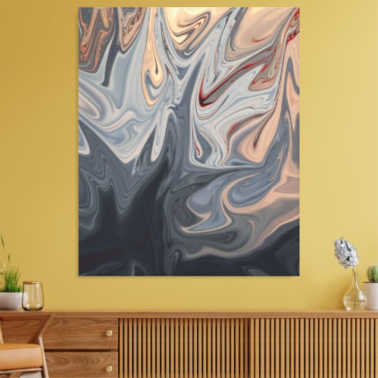 Toile OEuvre Abstraite | Meilleur art moderne (Insitu(Salon))